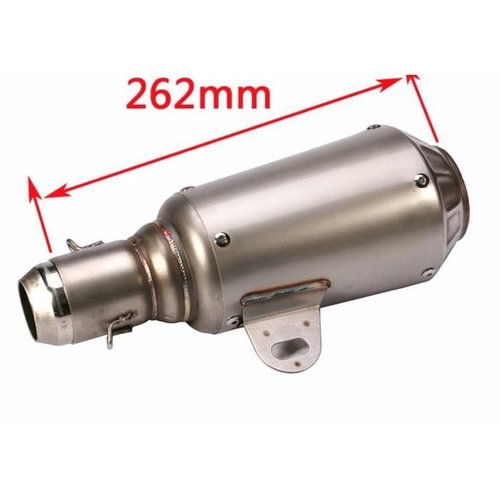 Hypermotard GP uitlaat RVS 51mm