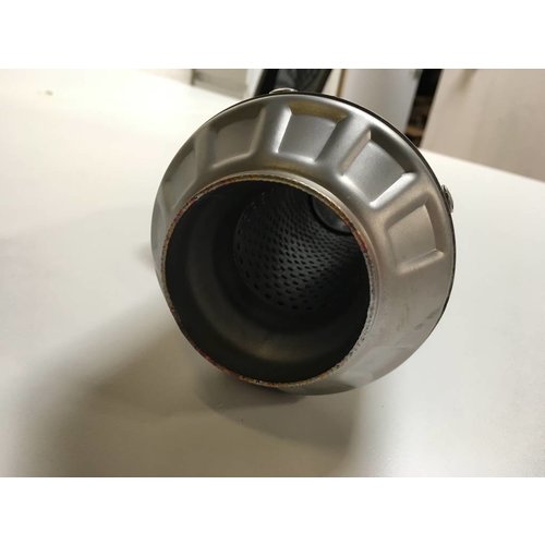Hypermotard GP uitlaat RVS 51mm