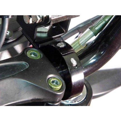 Universal Black CNC Light Bracket (select your size)