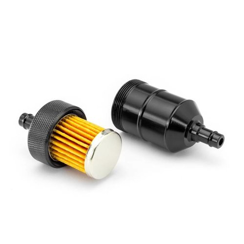 CNC-machined Aluminium Fuel Filter (Choose your colour)