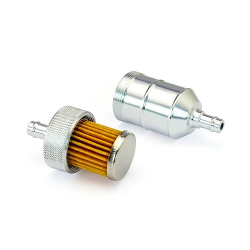 CNC-machined Aluminium Fuel Filter (Choose your colour)