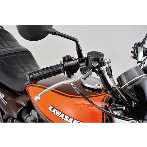 Nissin 22MM Retro Master Cylinder 5/8" (15,9mm) Black / Silver