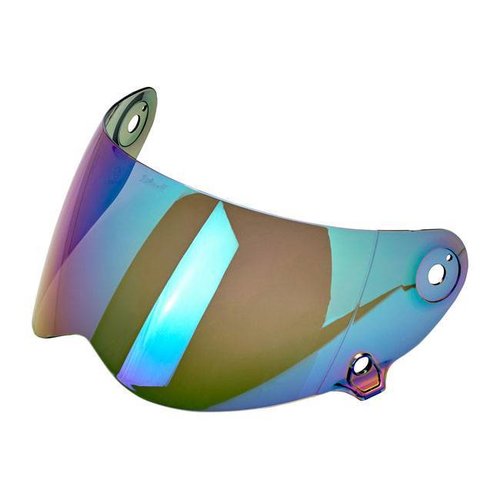 Biltwell Lane Splitter Anti Fog Visor Mirror Rainbow