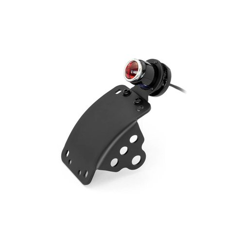 Zwarte Sidemount Gebogen Lucas replica led-achterlicht