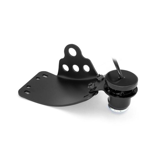 Schwarzes Side Mount Curved Lucas Replika Rücklicht