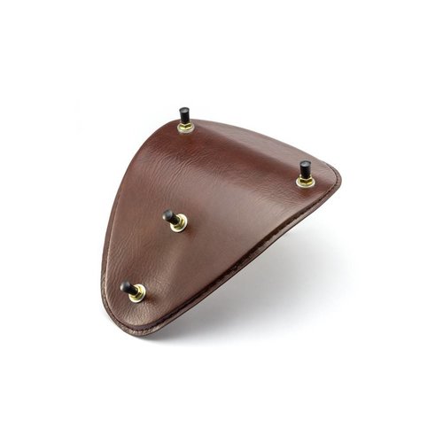 Bobber Sitz mit Scharnier + Federn - Comfortline Brown