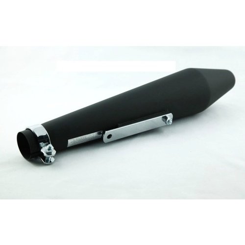 Emgo Short Style  Demper Matzwart Staal 44.5mm