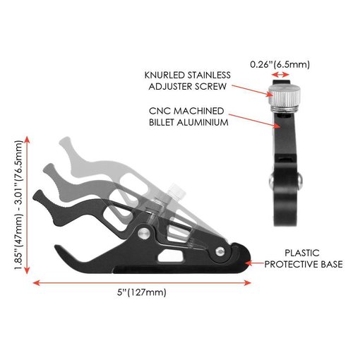 Adjustable Cruise Control Mat Black