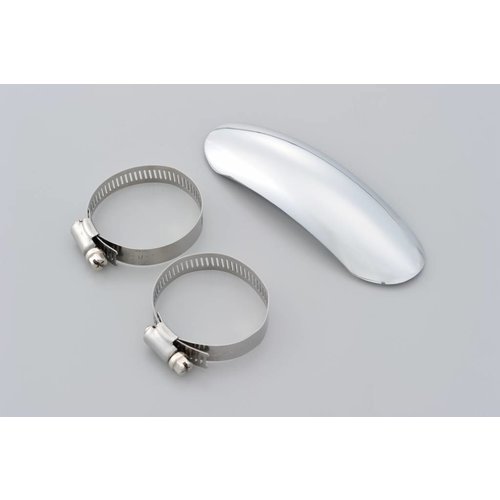 Daytona Muffler Guard Bent Chrome 33-66MM
