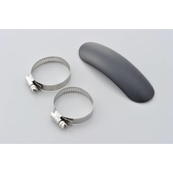 Muffler Guard Bent Schwarz