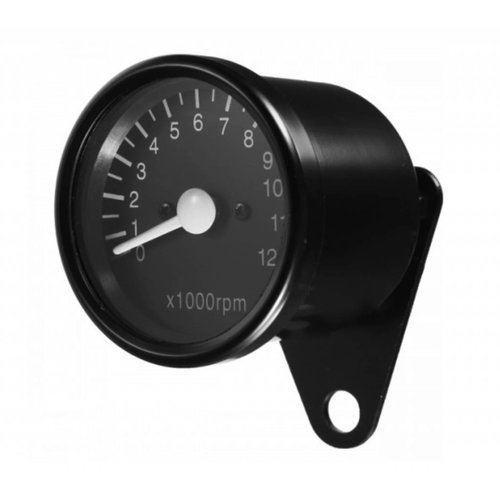 12.000 RPM Tachometer Schwarz - Mechanisch K 1: 7
