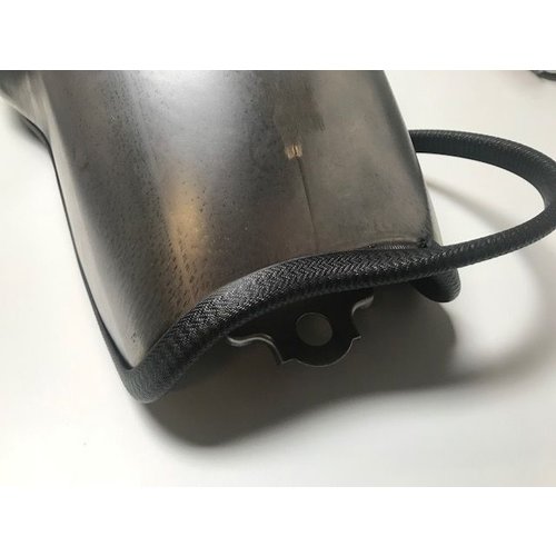 2 Metre Rubber Edge Protector Black 17 mm x 1-4 mm