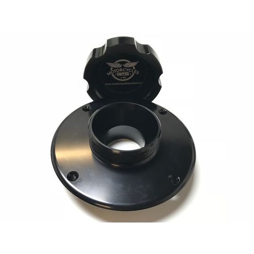 MCU BMW K-Series Custom Fuel Cap Type 2 -Black