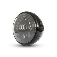 7  "Multi LED Headlight + Indicators Black