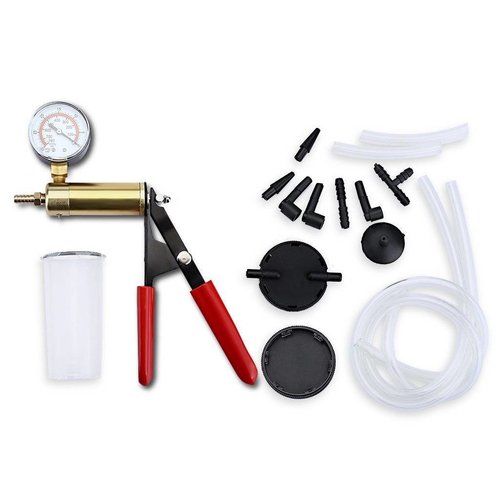 15 Part Vacuum Pump for Brake Fluid - Brake Bleeder