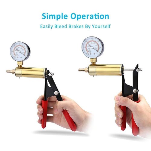 15 Part Vacuum Pump for Brake Fluid - Brake Bleeder