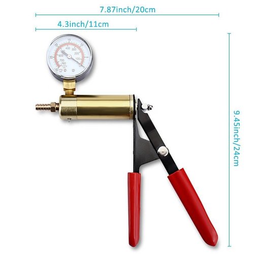 15 Part Vacuum Pump for Brake Fluid - Brake Bleeder