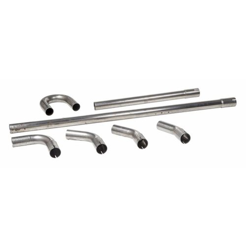 Simons 45 MM DIY uitlaatpijpset staal