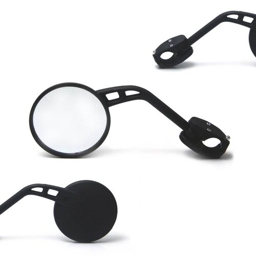 Bar End Mirror Modern Black (Wählen Sie Ihre Seite)