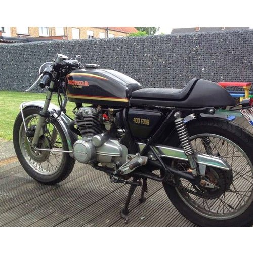 C.Racer Cafe Racer Seat Tuck N' Roll Stitch Black type 35