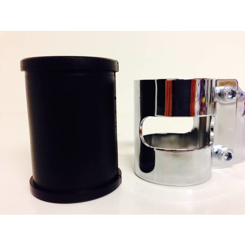 Shin Yo Pair of 43 - 47 mm Headlight Brackets Chrome