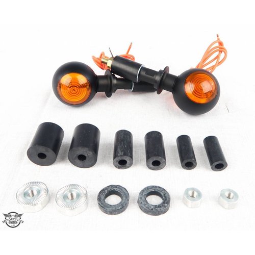 Shin Yo Set Bulls Eye Knipperlichten Zwart