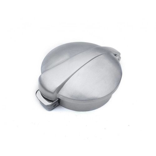 Motone Monza Flip Up Gas Tank Cap 2.5"/62 mm - Brushed