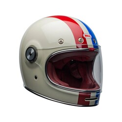Bullitt DLX Helm Command Gloss Vintage Weiß / Rot / Blau