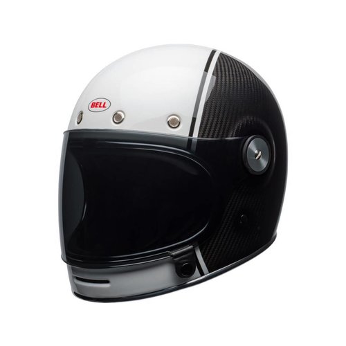 Bell Bullitt Carbon Helmet Gloss White/Carbon Pierce