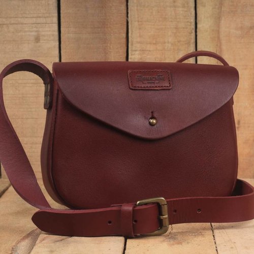Trip Machine Womens Satchel Kirschrot