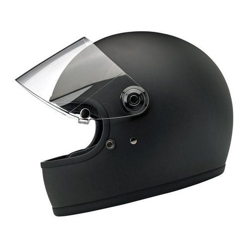 Biltwell Casque Gringo S, noir mat et homologué ECE