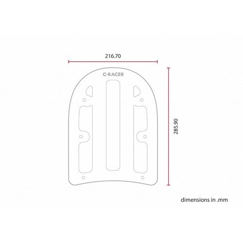 C.Racer Porte-bagages CX