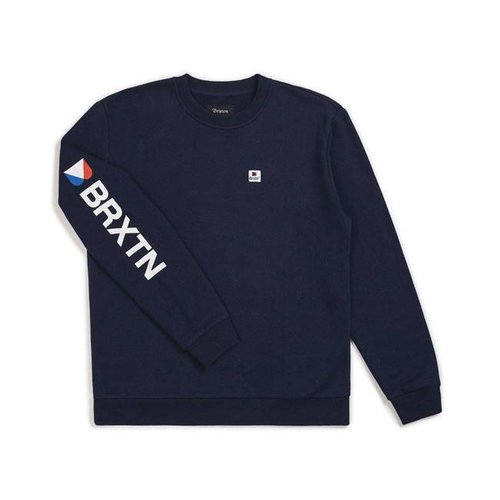 BRIXTON Brixton Stowell II CrewNeck Sweater Navy