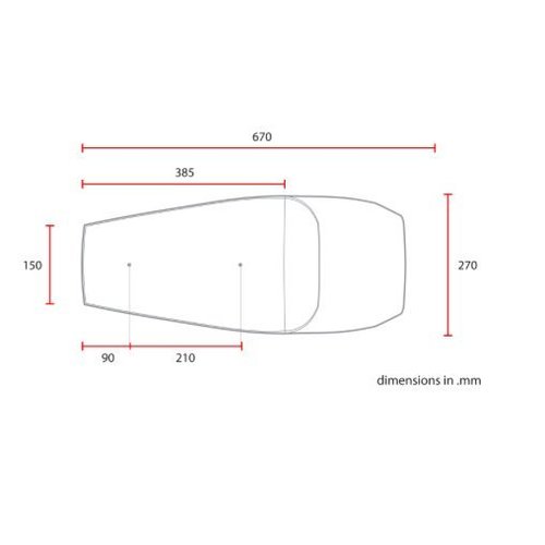 C.Racer Tracker Zitje Volledig Bekleed Deep Brown 110