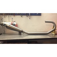 Handmade Stainless BMW headers with mufflers