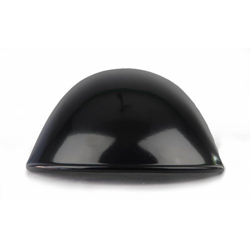 Garde-boue court 180 mm en aluminium - Noir