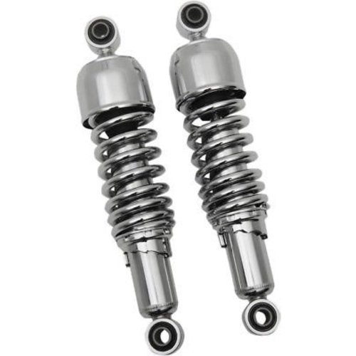 RFY Universal GN125 Shocks chrome 310 mm