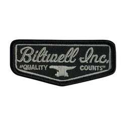 Shield 3" Black grey patch