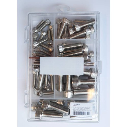 Ensemble de vis à six pans creux M5 / M6 / M8