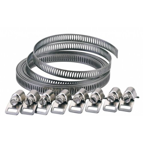 Kit de collier de serrage universel en inox 8MM X 300CM