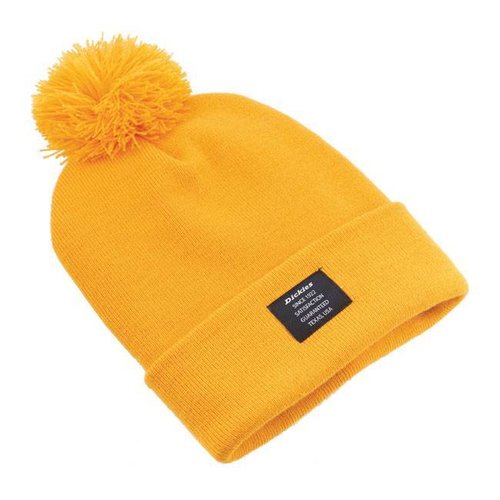 Dickies Bonnet "Edgeworth Bobble" jaune moutarde