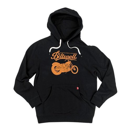 Biltwell Pull à capuche "Script" noir