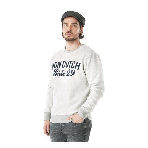 Von Dutch Pullover grau Fahrt