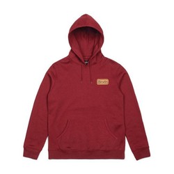 Pull à capuche polaire rouge Springfield