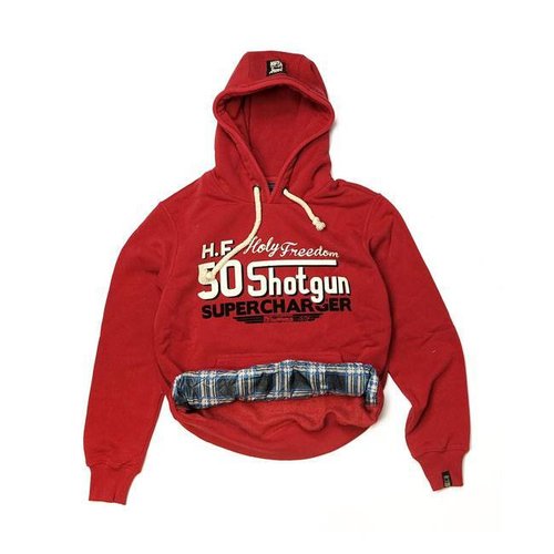 Hoodie shotgun Rot