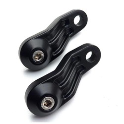 TRILINE Indicator/Turn Signal Ribbed Brackets - Top Shock Mount