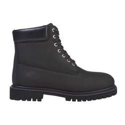 Asheville 6'' waterproof boots black premium Nubuck leather