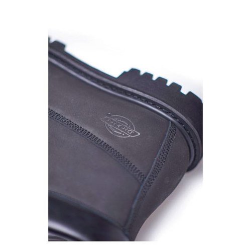 Dickies Asheville 6 '' wasserdichte Stiefel schwarz Premium Nubuckleder