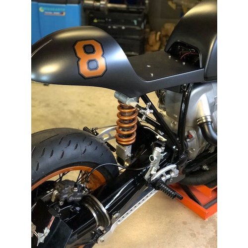 MCU Footrest plate set BMW R-series High-quality CNC 7075 Alu