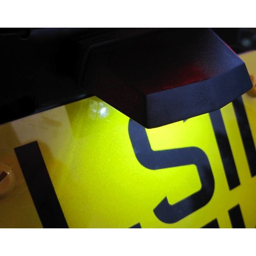 Black Universal Bolt auf LED Kennzeichenbeleuchtung - Emarked